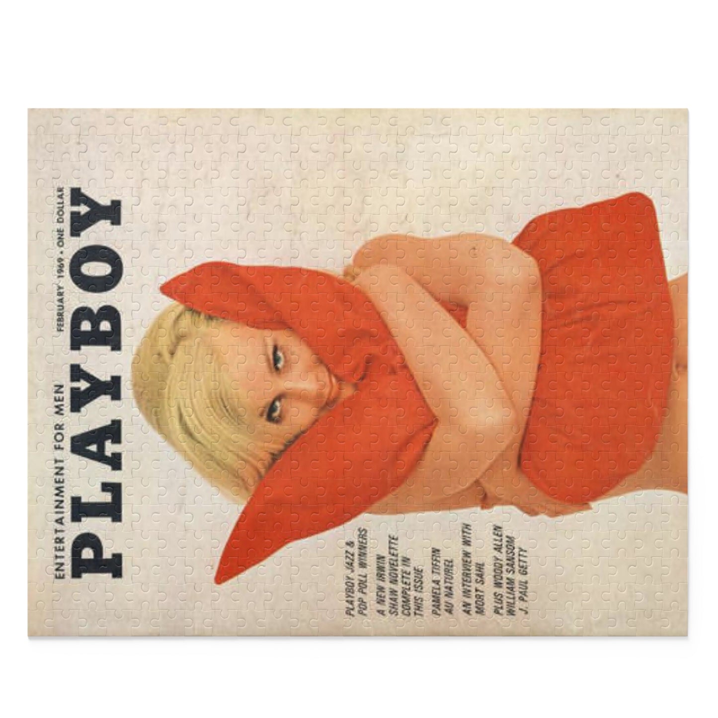 Puzzle (120, 252, 500-Piece) Playboy Cover February 1969