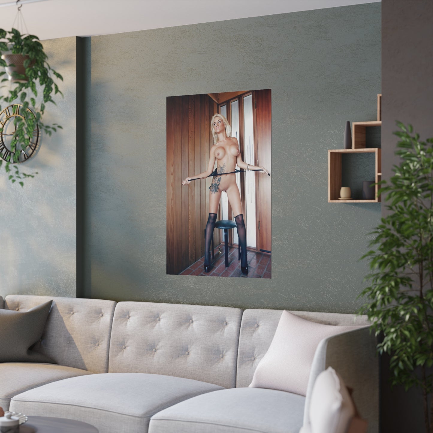 Satin Posters (210gsm) Taylor Seinturier Nude