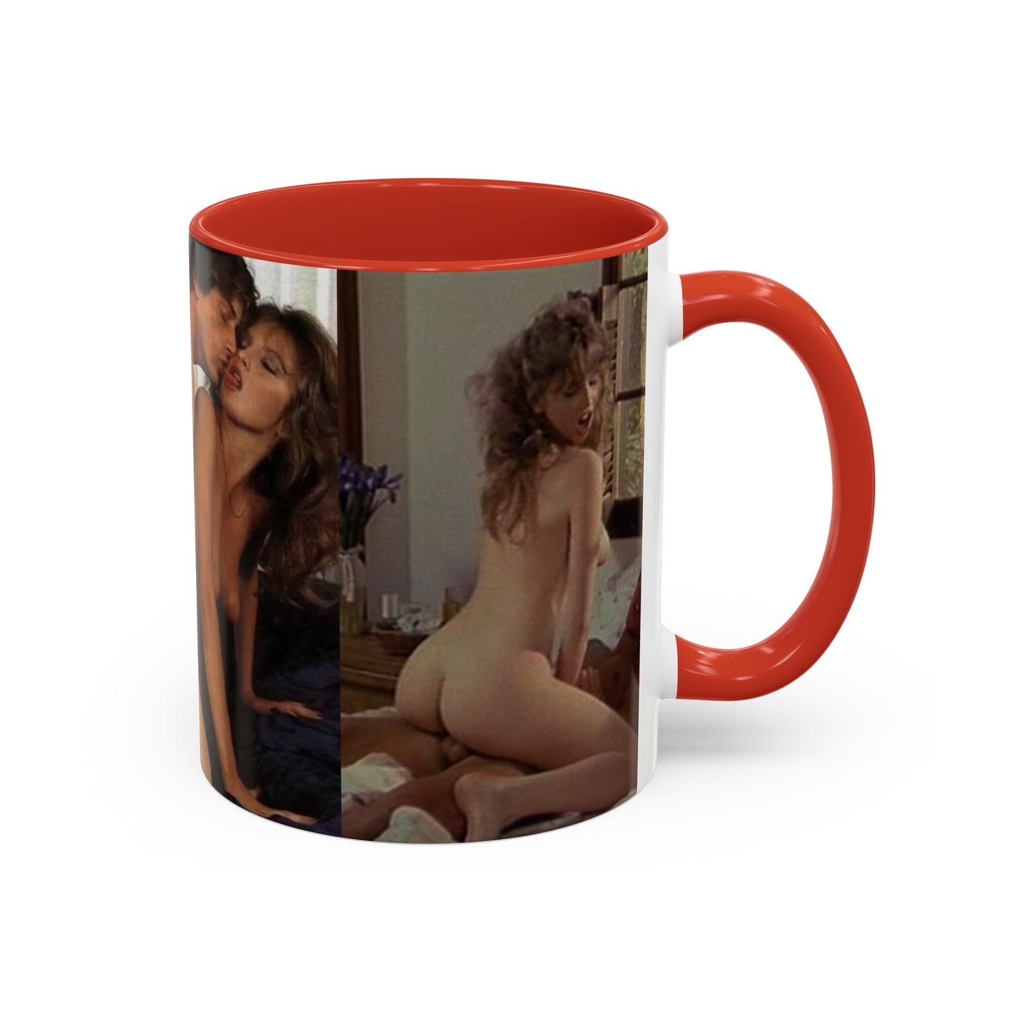 Accent Coffee Mug (11, 15oz) Retro Porn Star Traci Lords Nude Naked