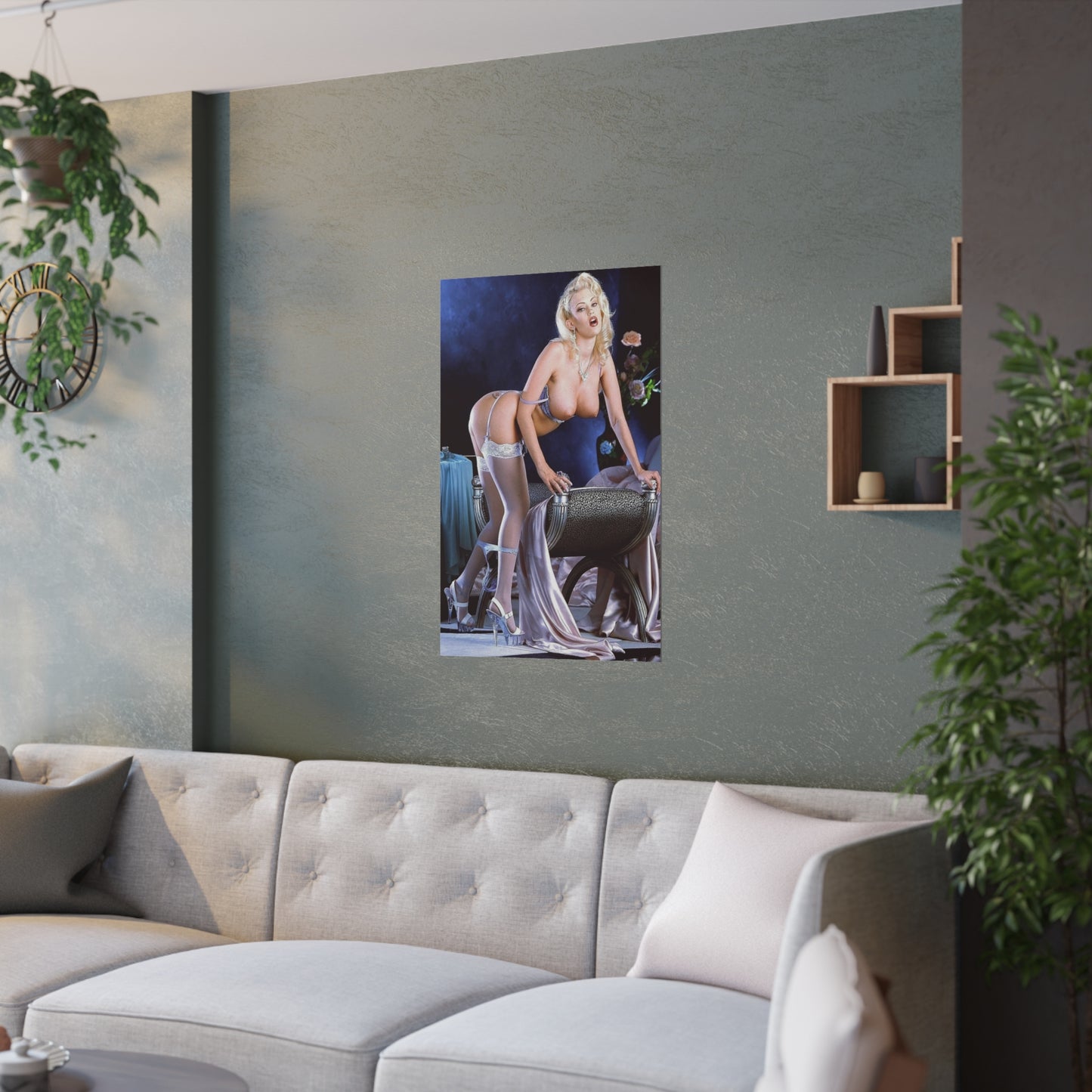 Satin Posters (210gsm) Pornstar Jenna Jameson Nude