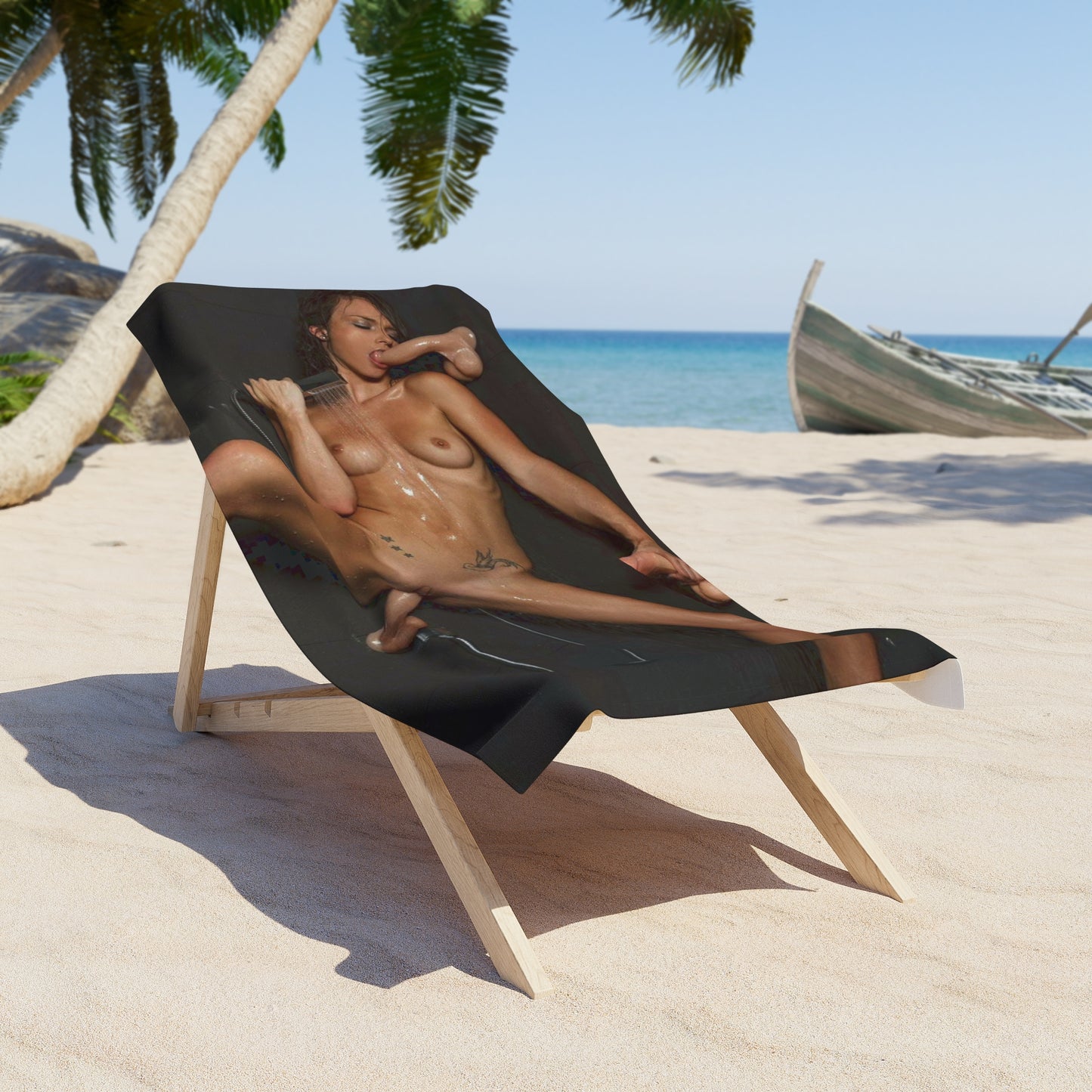 Beach Towel Malena Morgan Nude