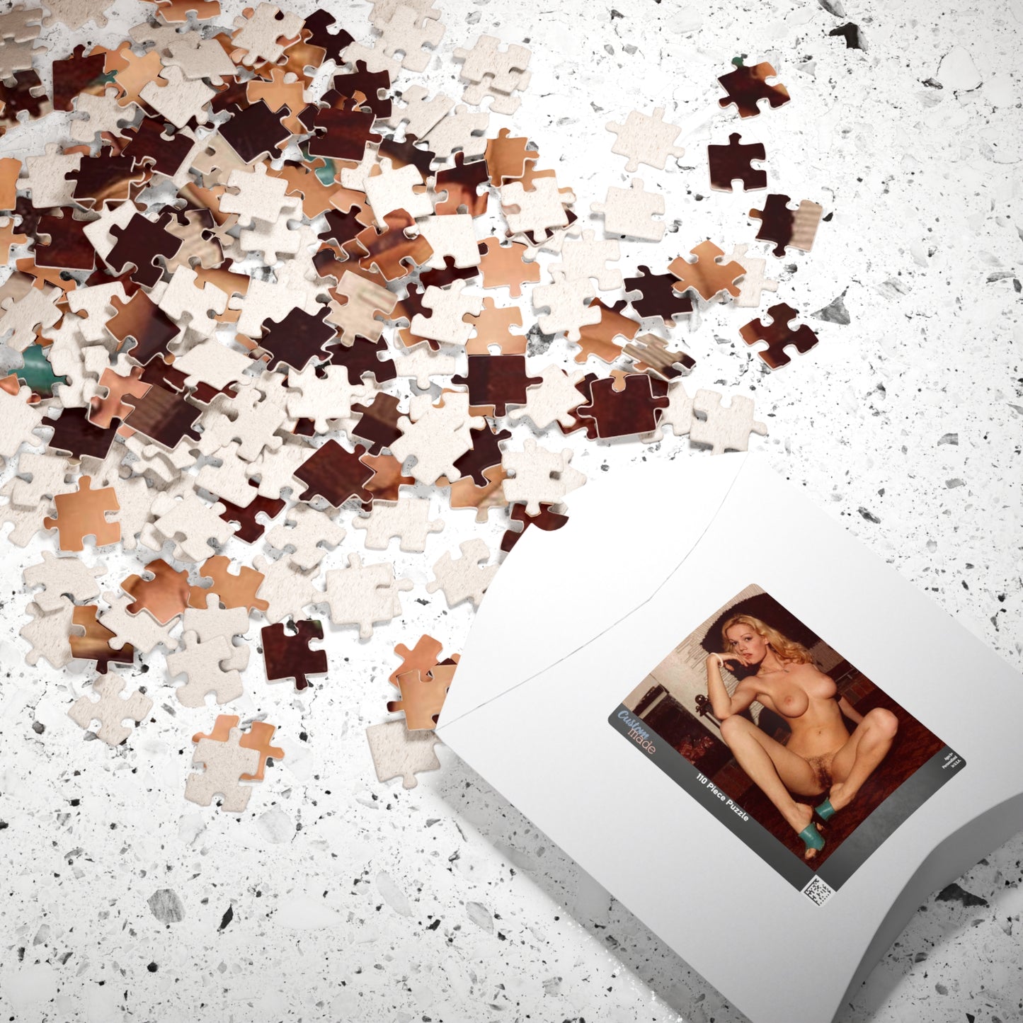 Puzzle (110, 252, 500, 1014-piece) Vintage French Pornstar Brigitte Lahaie