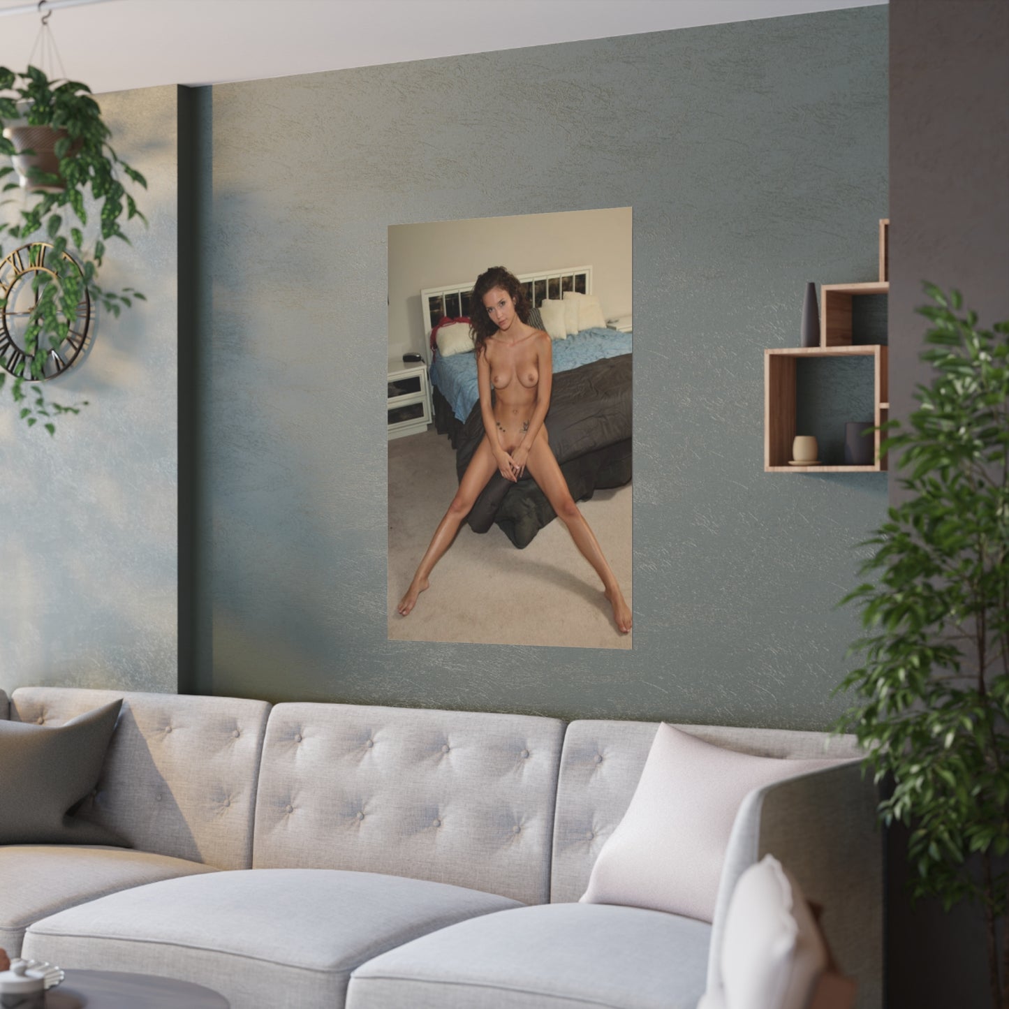 Satin Posters (210gsm) Malena Morgan Nude