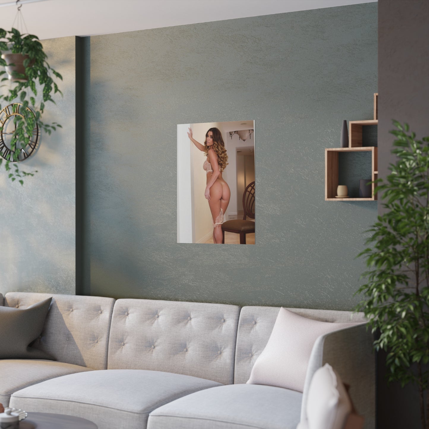 Satin Posters (210gsm) Pet 2017 Niki Skyler Nude