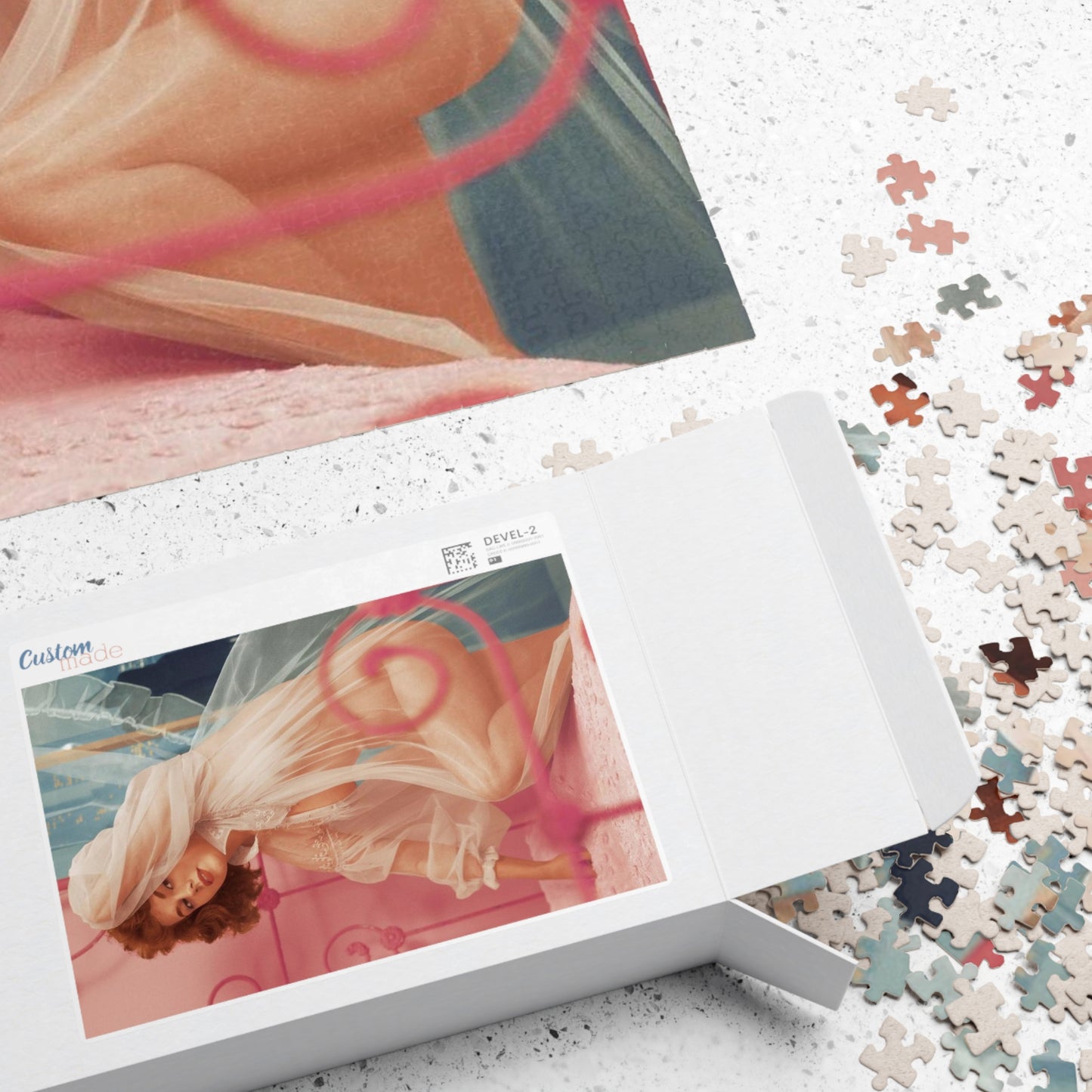 Puzzle (110, 252, 500, 1014-piece) Playboy Playmate June 1957 Carrie Radison