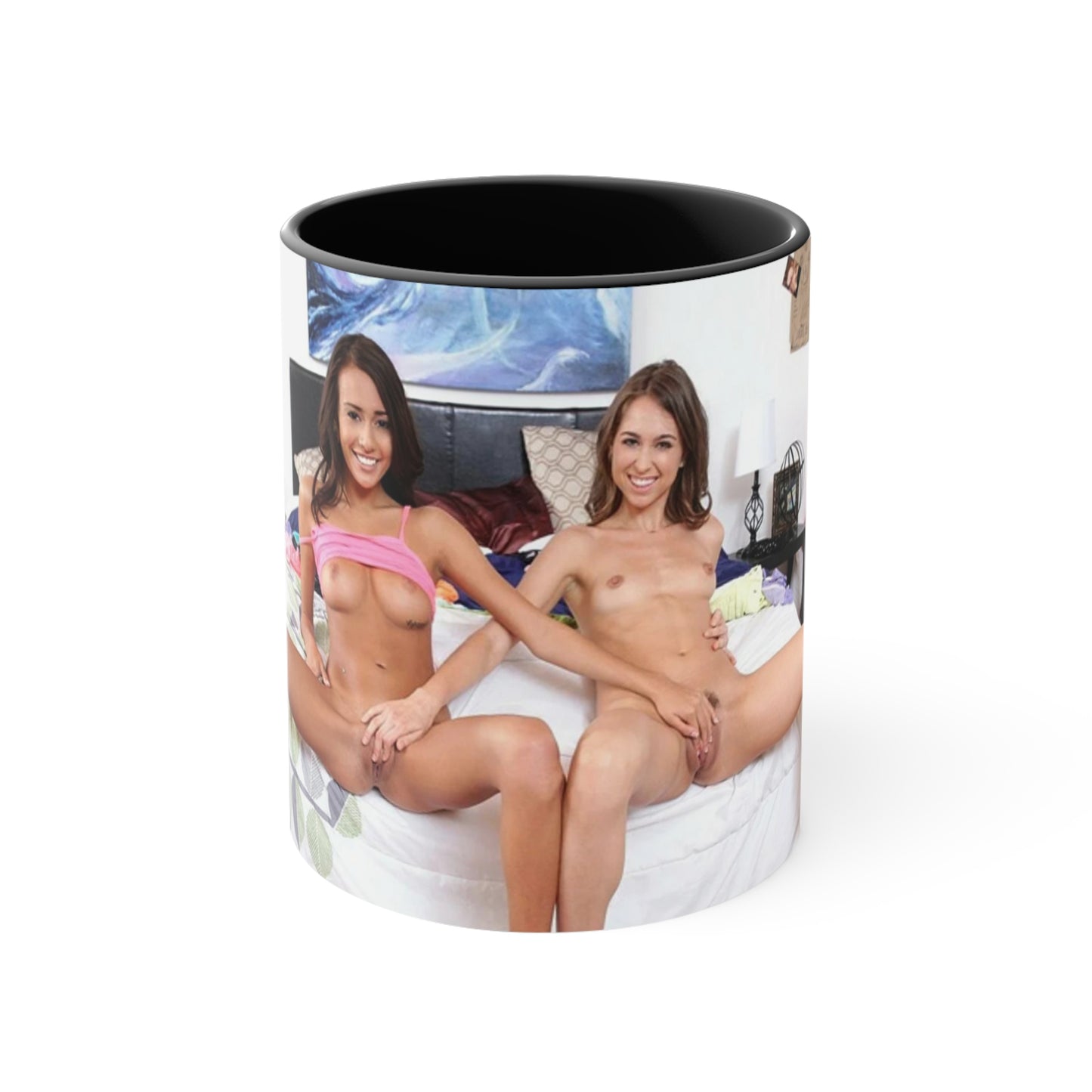 Accent Coffee Mug, 11oz Janice Griffith & Riley Reid Nude