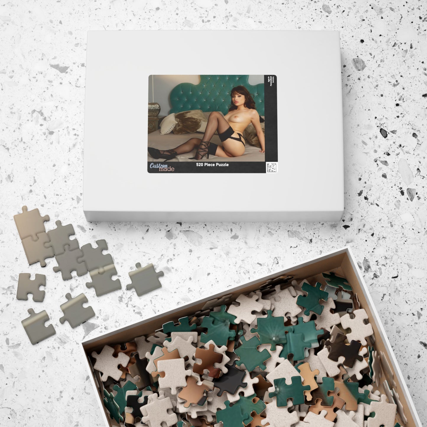 Puzzle (110, 252, 500, 1014-piece) Penthouse Pet October 2019 Liv Wild