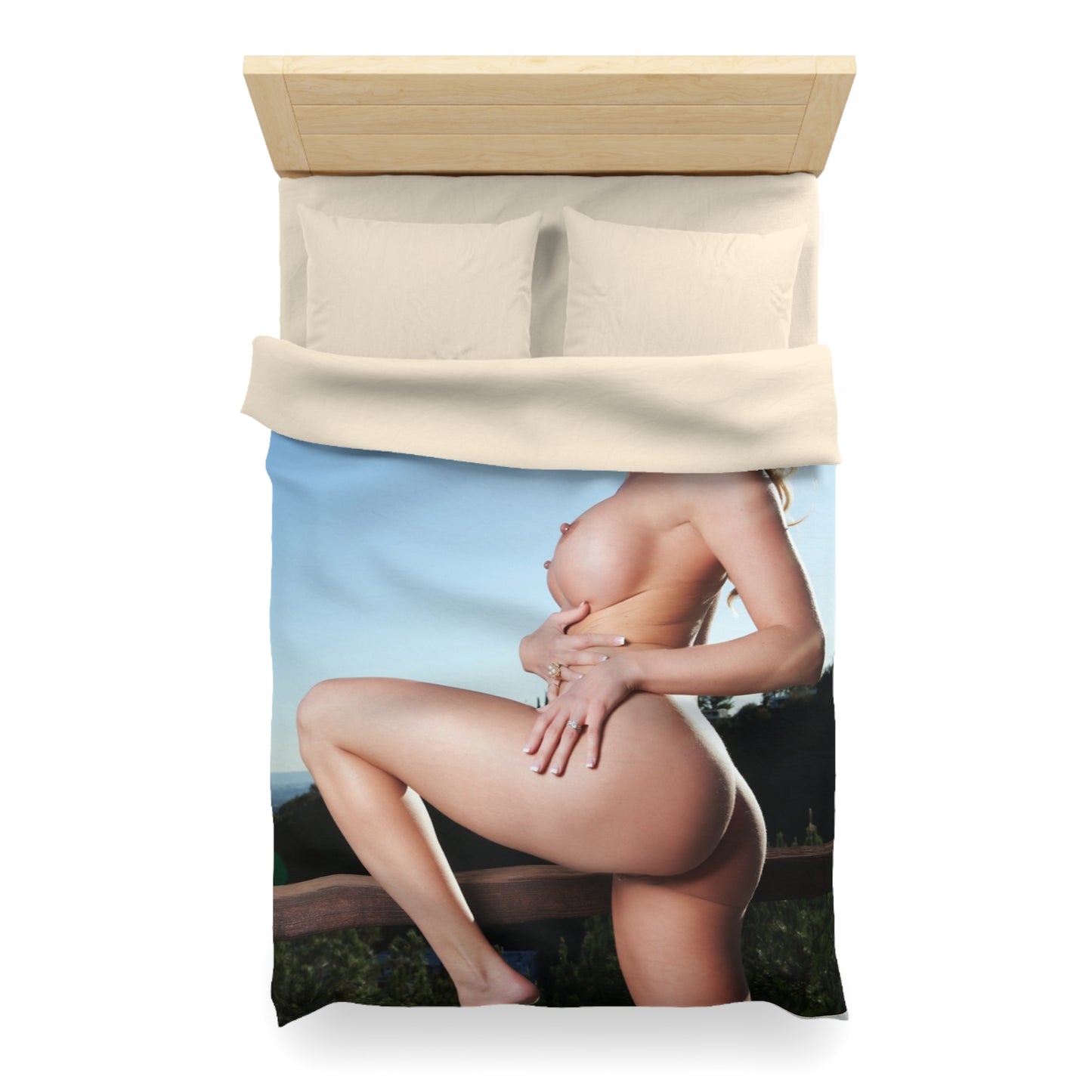 Microfiber Duvet Cover Penthouse Pet October 2012 Samantha Saint