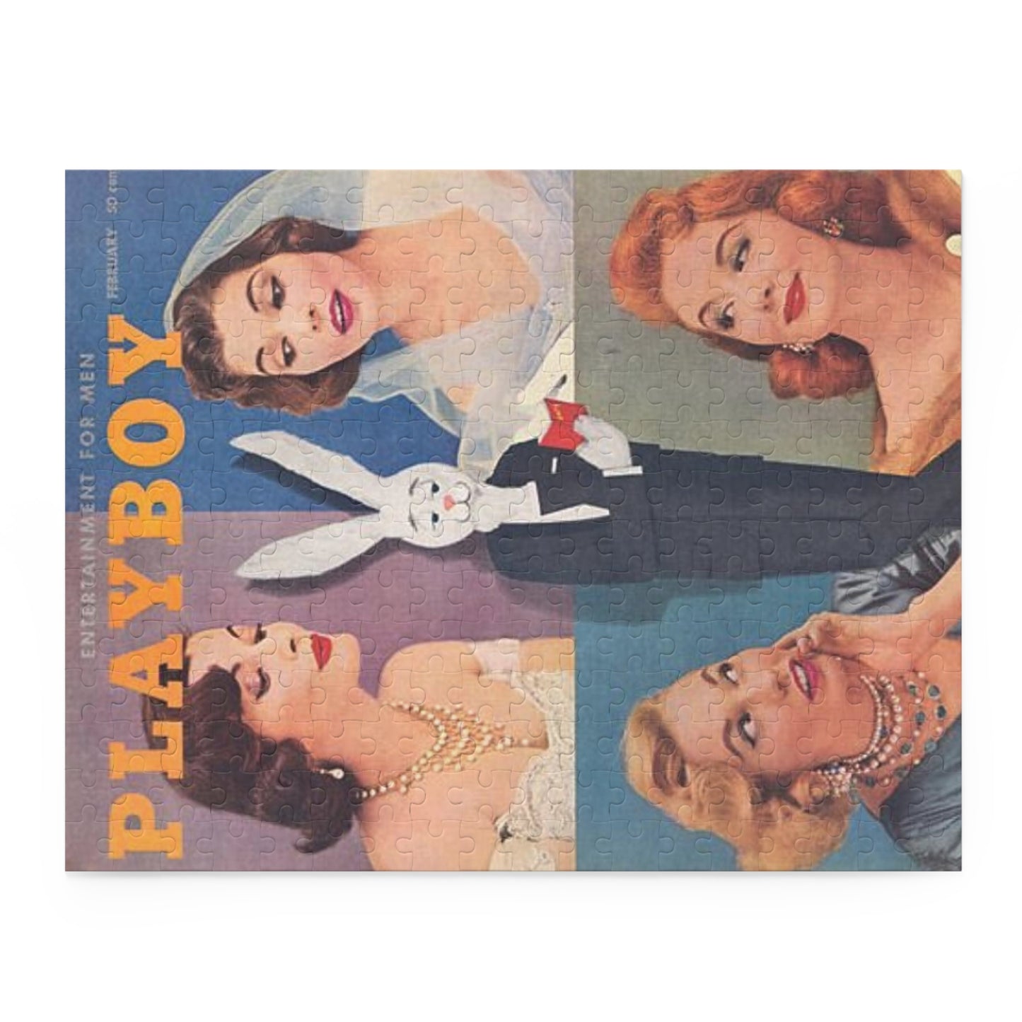 Puzzle (120, 252, 500-Piece) Playboy Cover February 1956