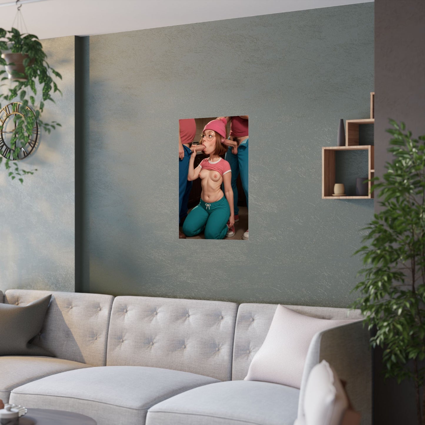 Satin Posters (210gsm) Meg Griffin Nude