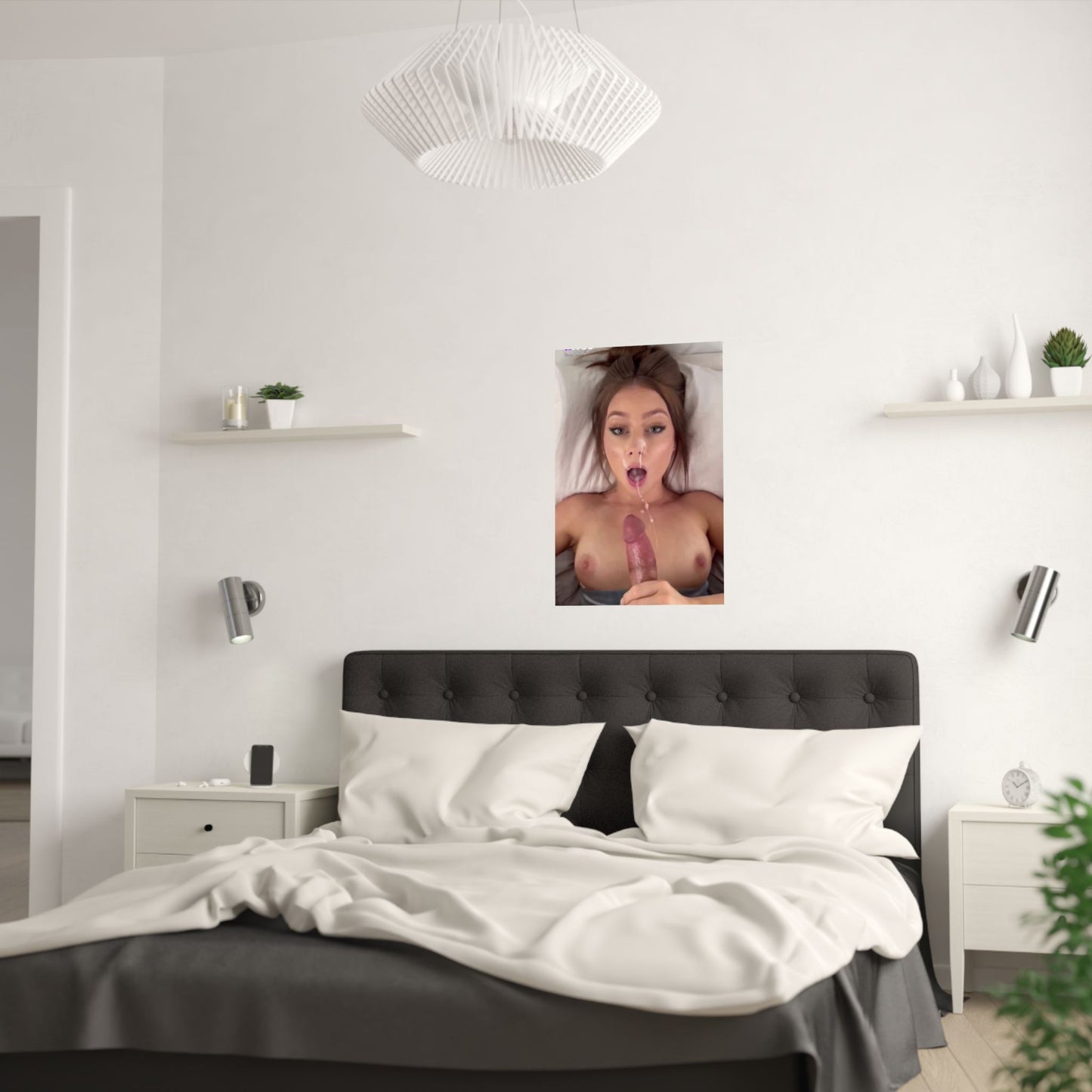 Satin Posters (210gsm) Pretty Teen POV Facial