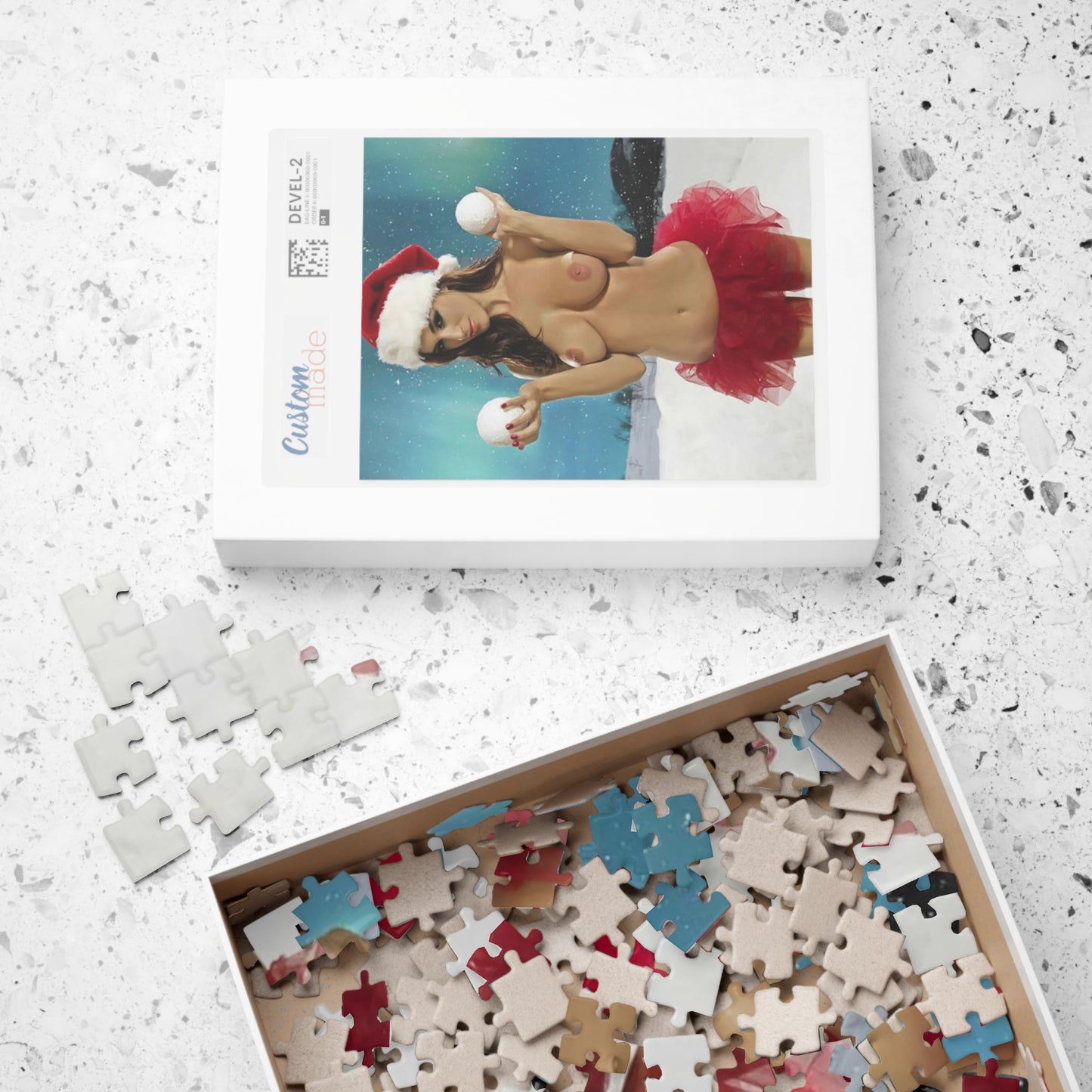 Puzzle (110, 252, 500, 1014-piece) Christmas Pornstars Nude