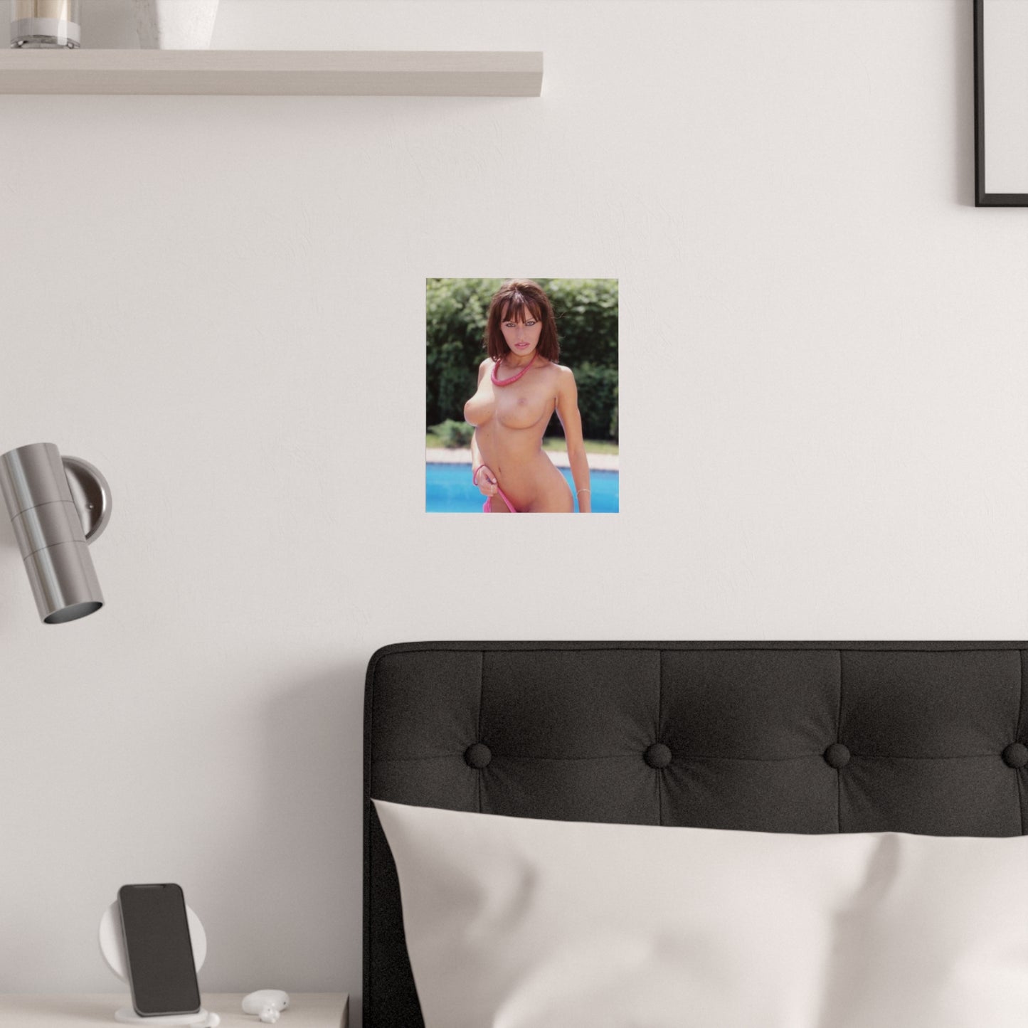 Satin Posters (210gsm) Retro Pornstar Anita Blond