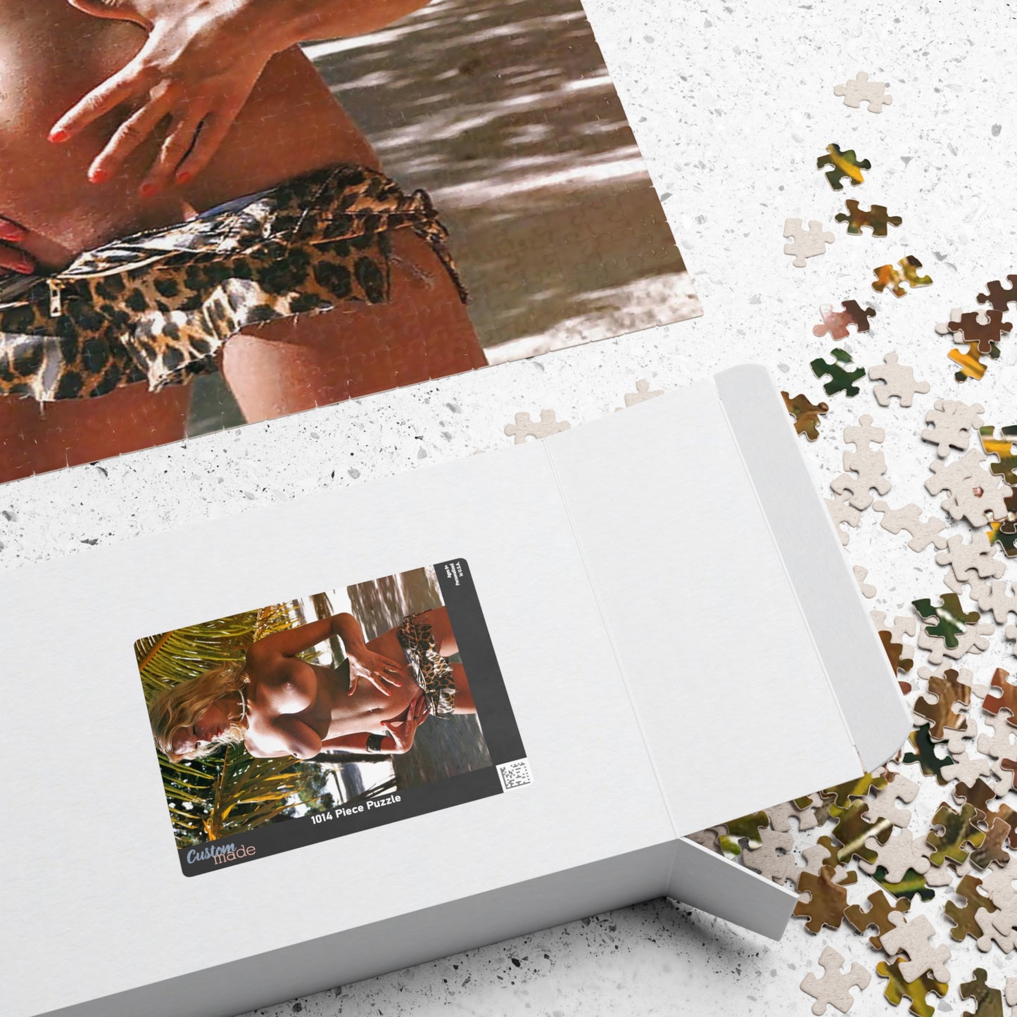 Puzzle (110, 252, 500, 1014-piece) Vintage French Pornstar Brigitte Lahaie