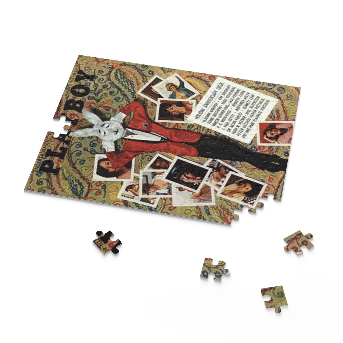 Puzzle (120, 252, 500-Piece) Playboy Cover January 1965