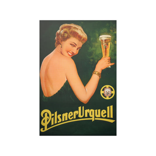 Satin Posters (210gsm) Retro Beer Advertising