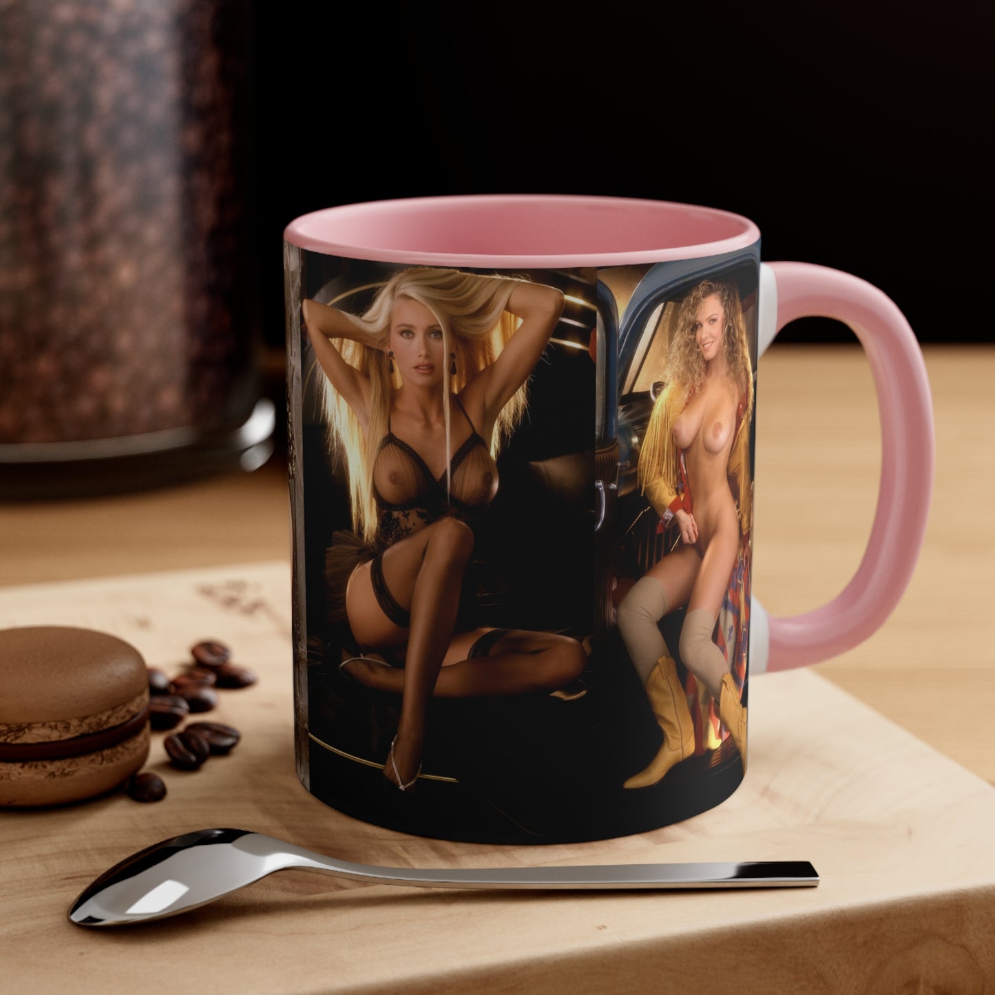 Accent Coffee Mug, 11oz Playboy Playmates 1993 January - April