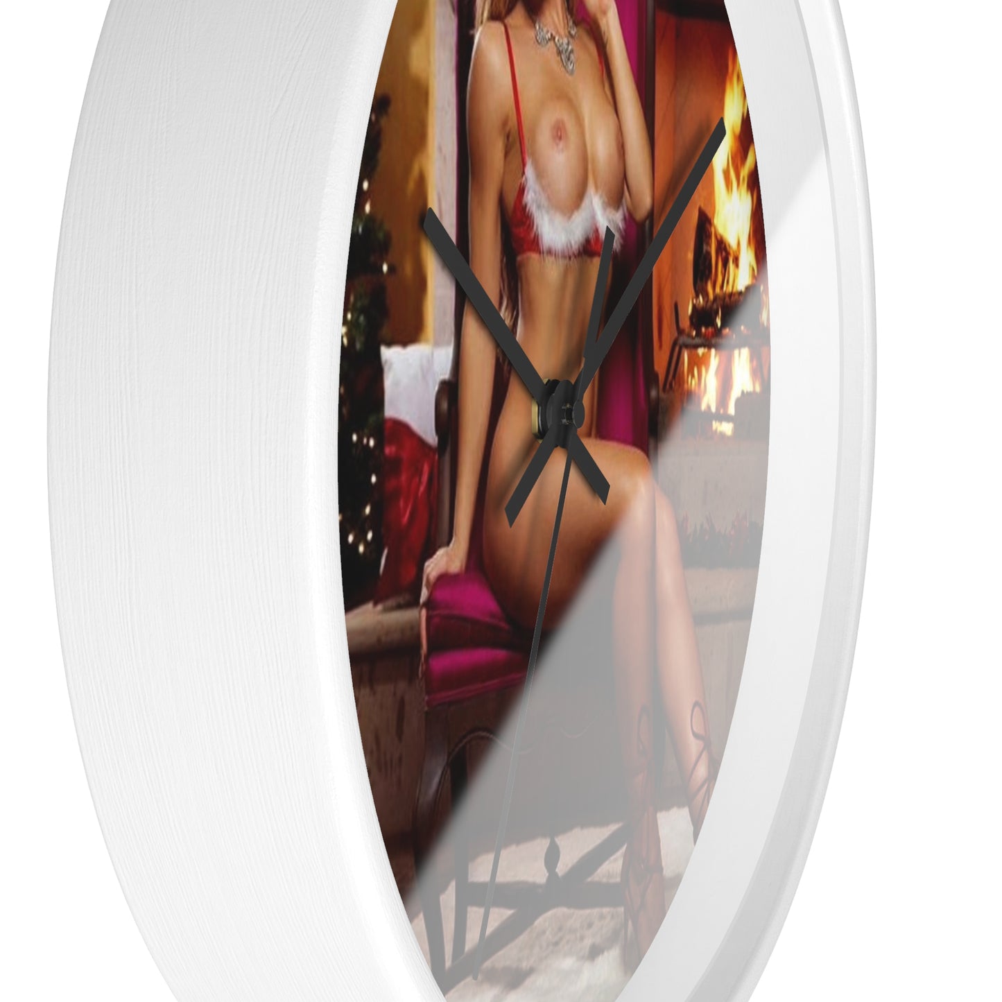 Wall Clock Pornstar Nicole Aniston Nude Christmas