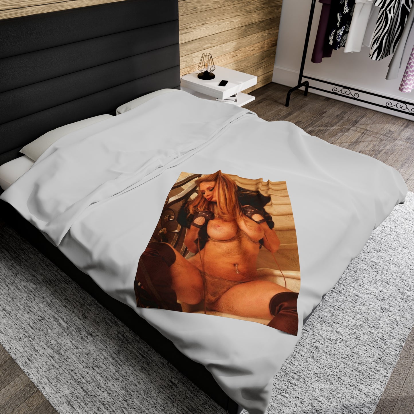 Velveteen Plush Blanket Jenna Jameson