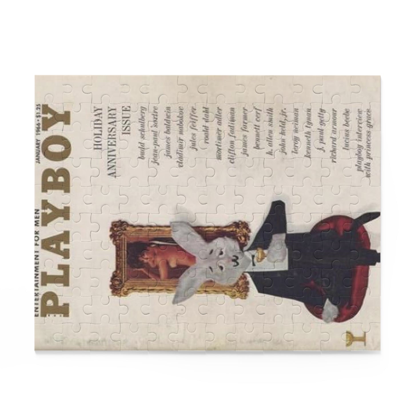 Puzzle (120, 252, 500-Piece) Playboy Cover January 1966