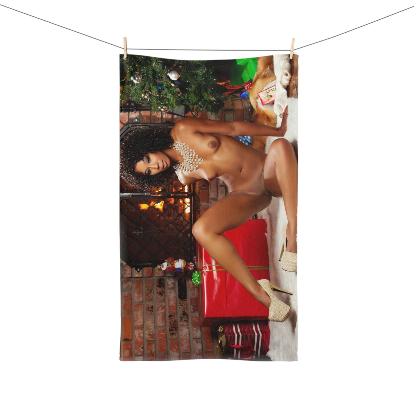 Hand Towel Penthouse Pet December 2014 Misty Stone