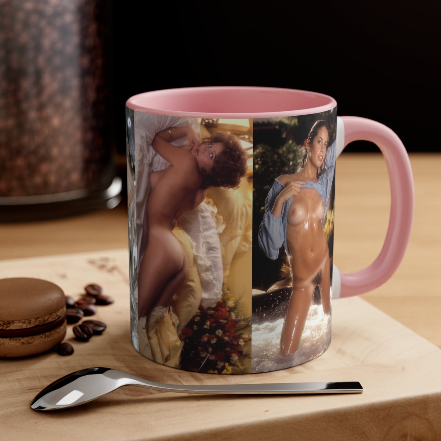 Accent Coffee Mug, 11oz Playboy Playmates 1977 January - April