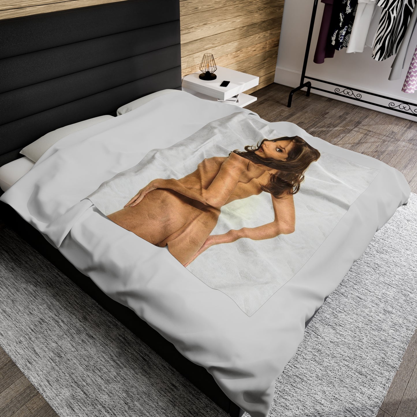Velveteen Plush Blanket Pornstar Jenna Haze Nude