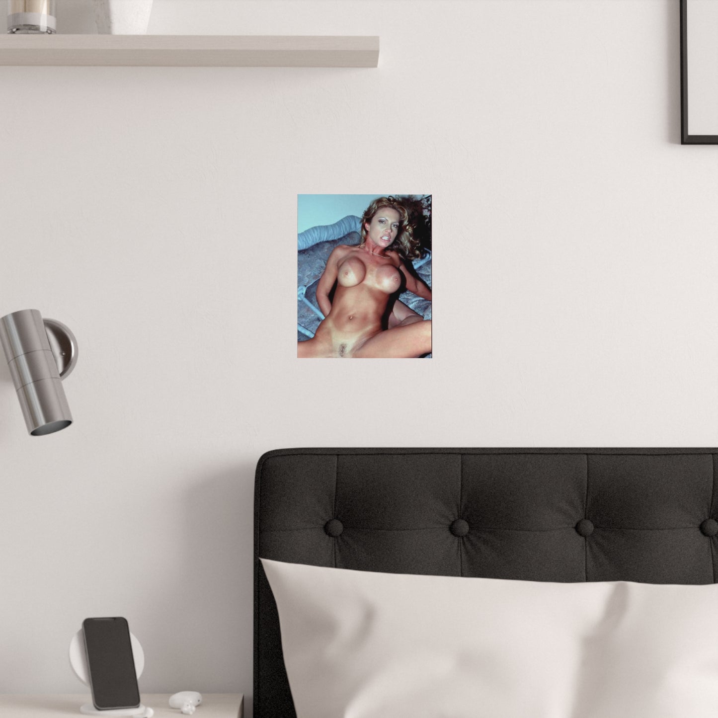 Satin Posters (210gsm) Retro Pornstar Ashlyn Gere Nude