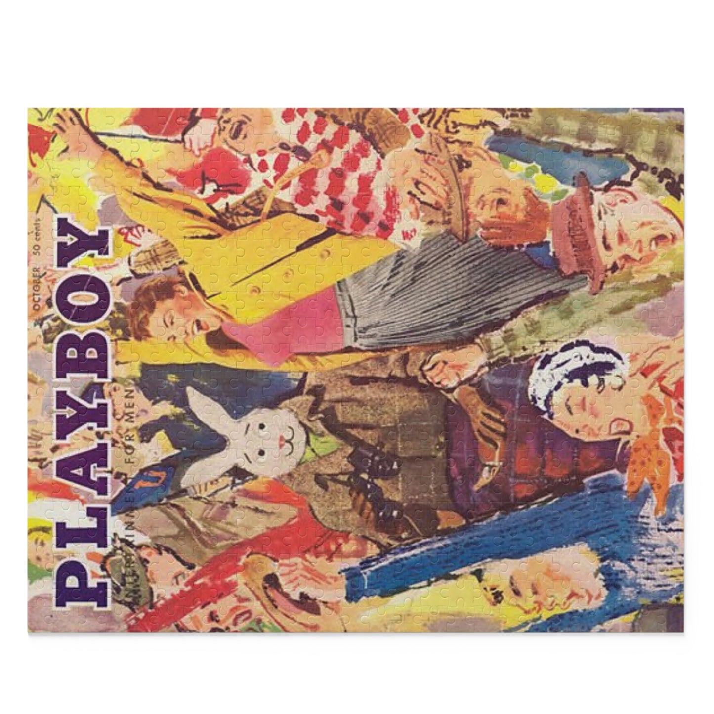 Puzzle (120, 252, 500-Piece) Playboy Cover October 1955
