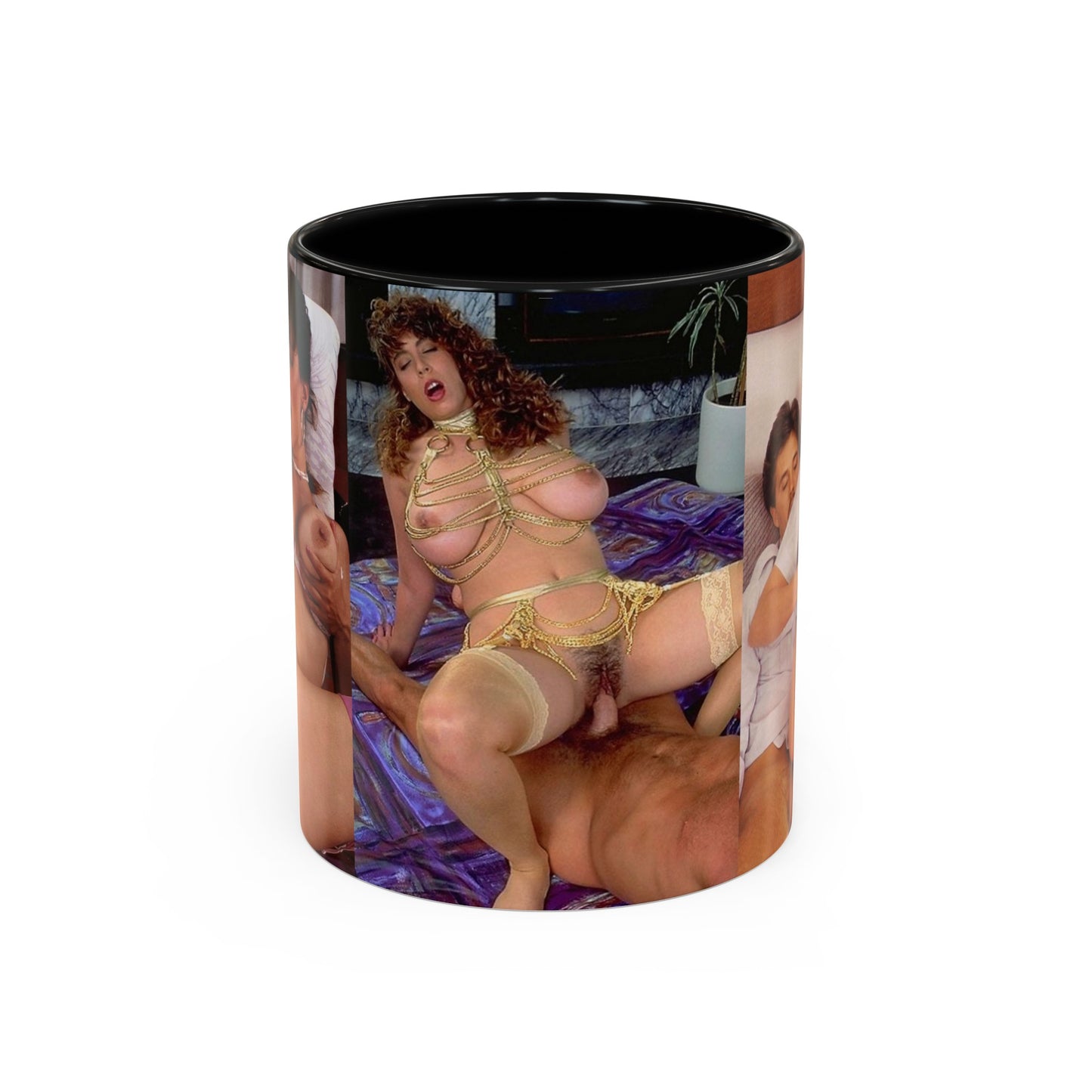 Accent Coffee Mug (11, 15oz) Retro Porn Porno Christy Canyon Fucking