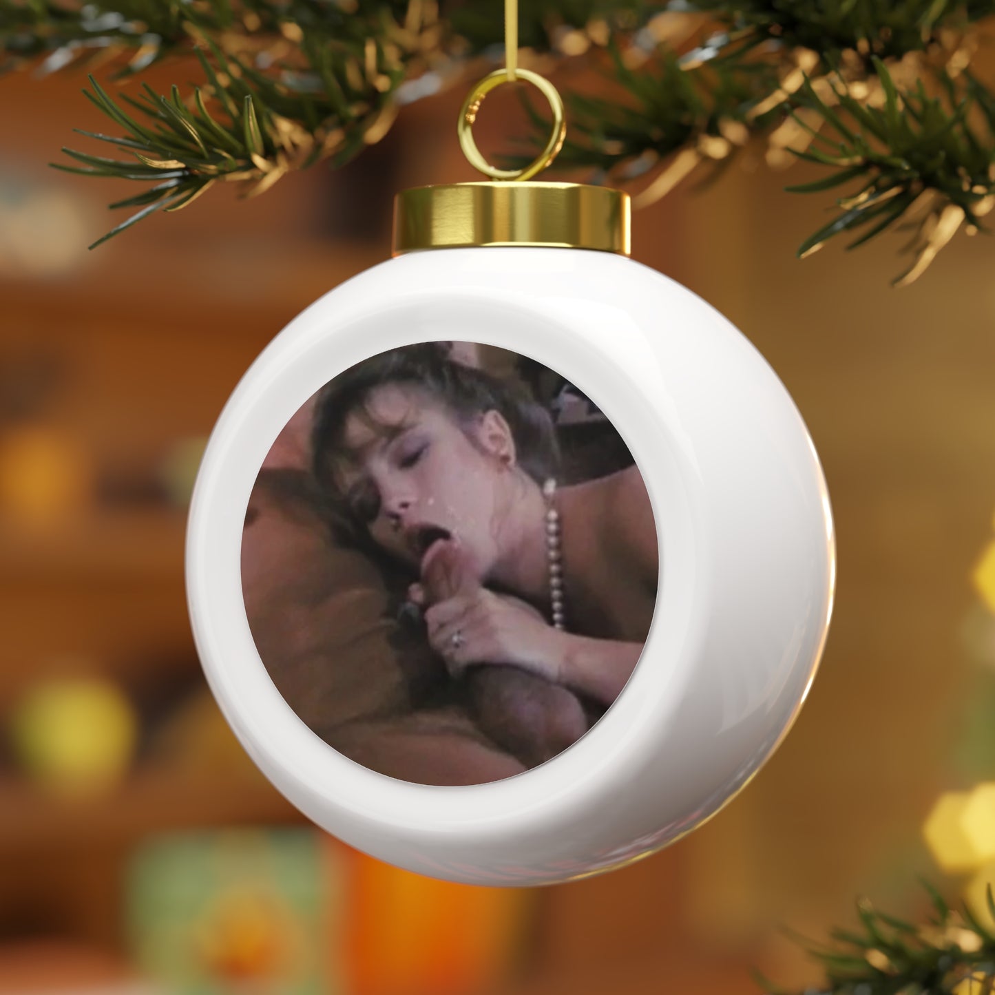 Christmas Ball Ornament Traci Lords Nude Naked Sex