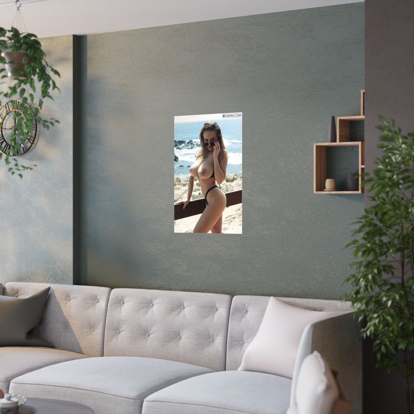 Satin Posters (210gsm) Danni Ashe Nude