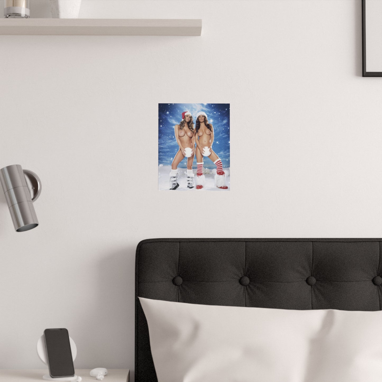 Satin Posters (210gsm) Christmas Pornstars Nude