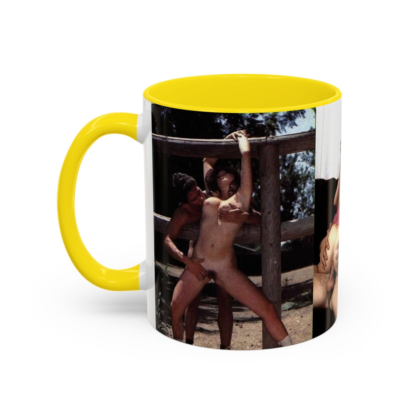 Accent Coffee Mug (11, 15oz) Traci Lords Nude Porn Retro