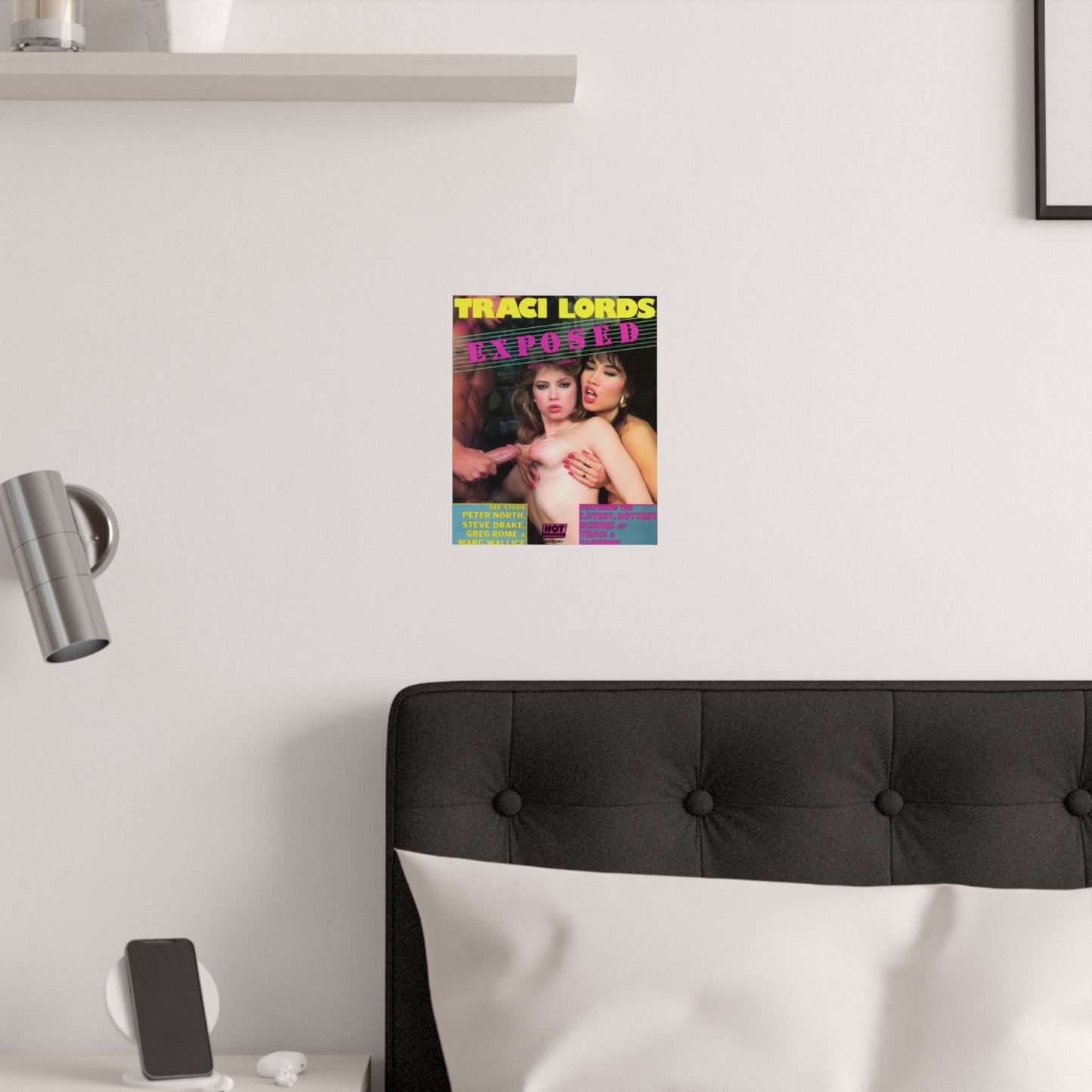 Satin Posters (210gsm) Traci Lords Magazine Cover