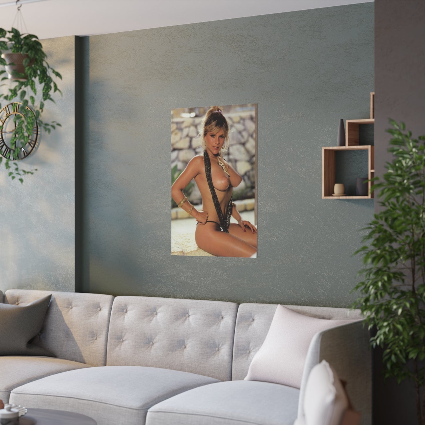 Satin Posters (210gsm) Samantha Fox Nude