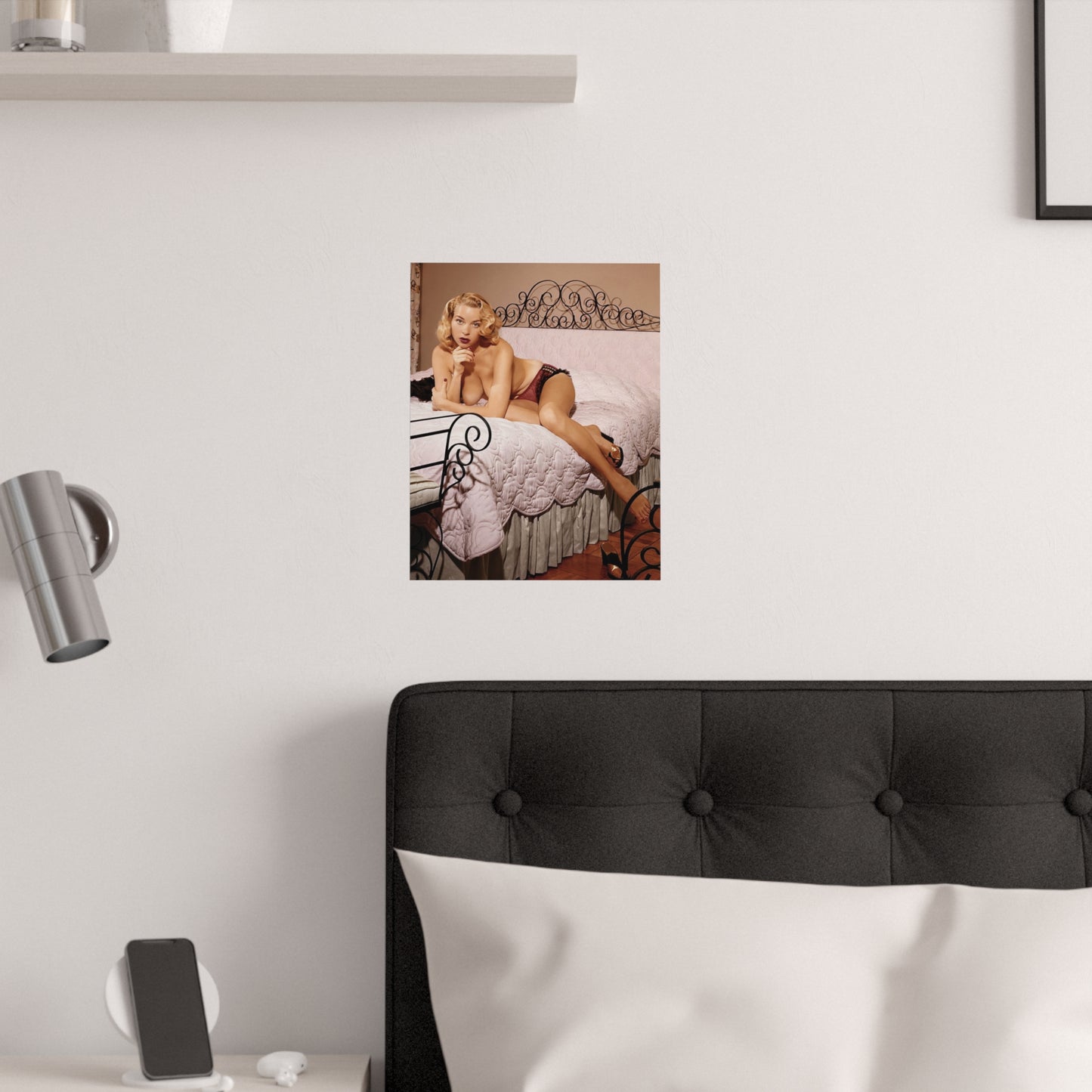 Satin Posters (210gsm) Playmate 1955 Eve Meyer Nude