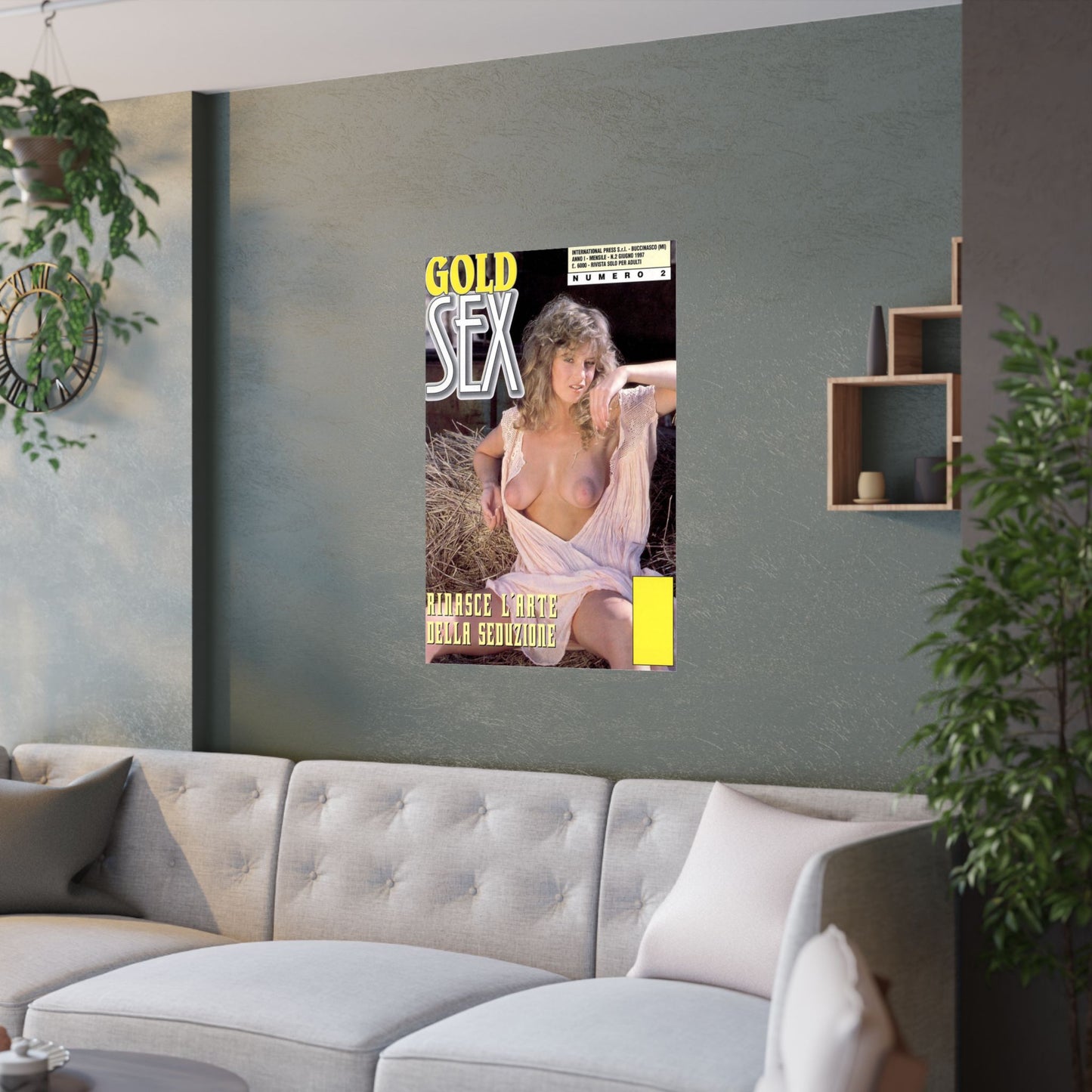 Satin Posters (210gsm) Traci Lords Nude