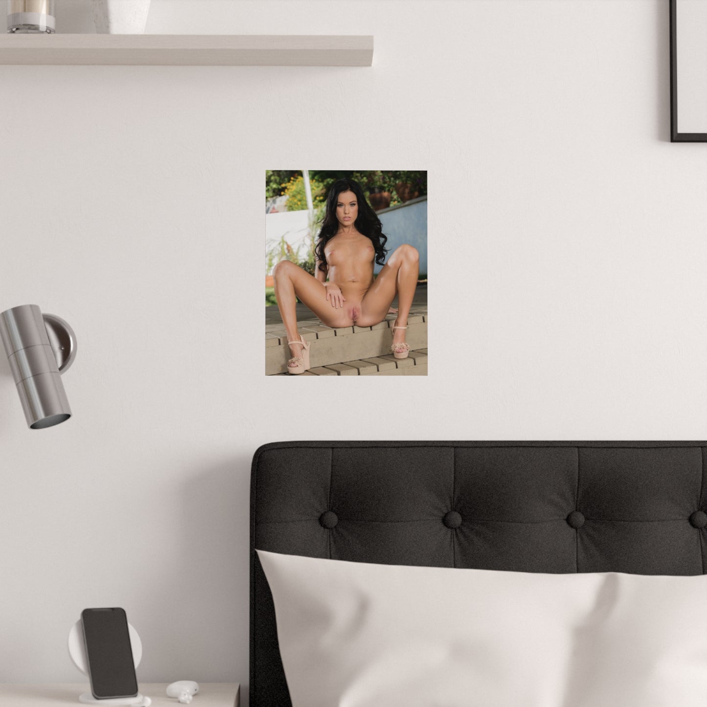 Satin Posters (210gsm) Megan Rain Nude #3