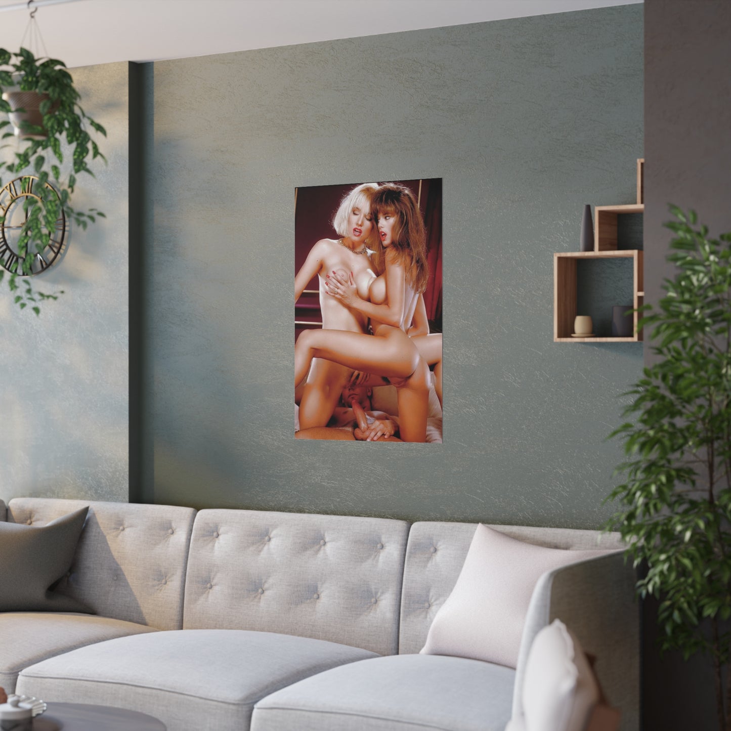 Satin Posters (210gsm) Racquel Darrian Nude