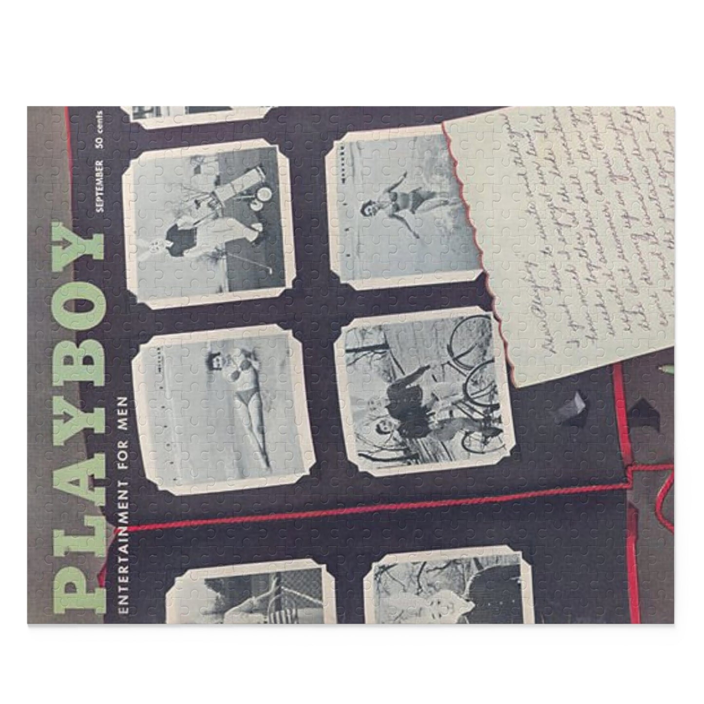 Puzzle (120, 252, 500-Piece) Playboy Cover September 1956