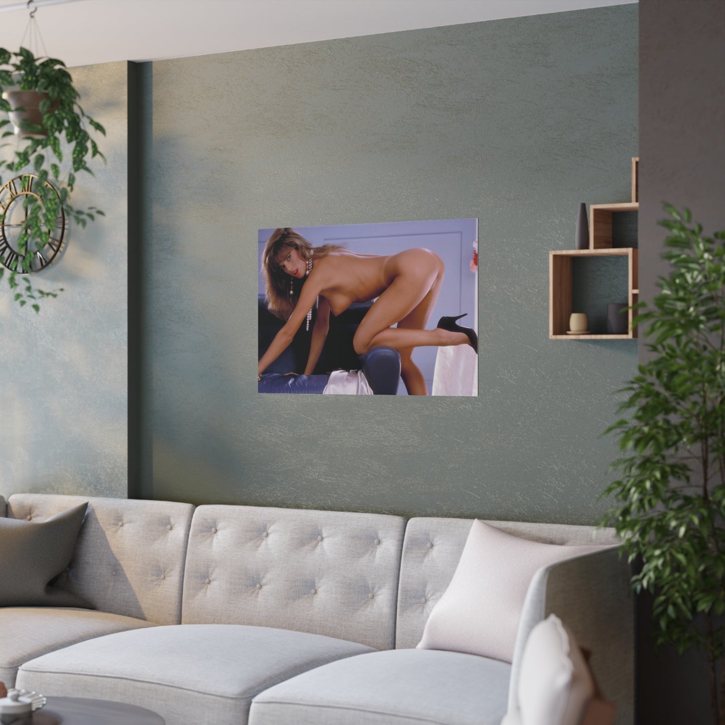 Satin Posters (210gsm) Pornstar Racquel Darrian Nude