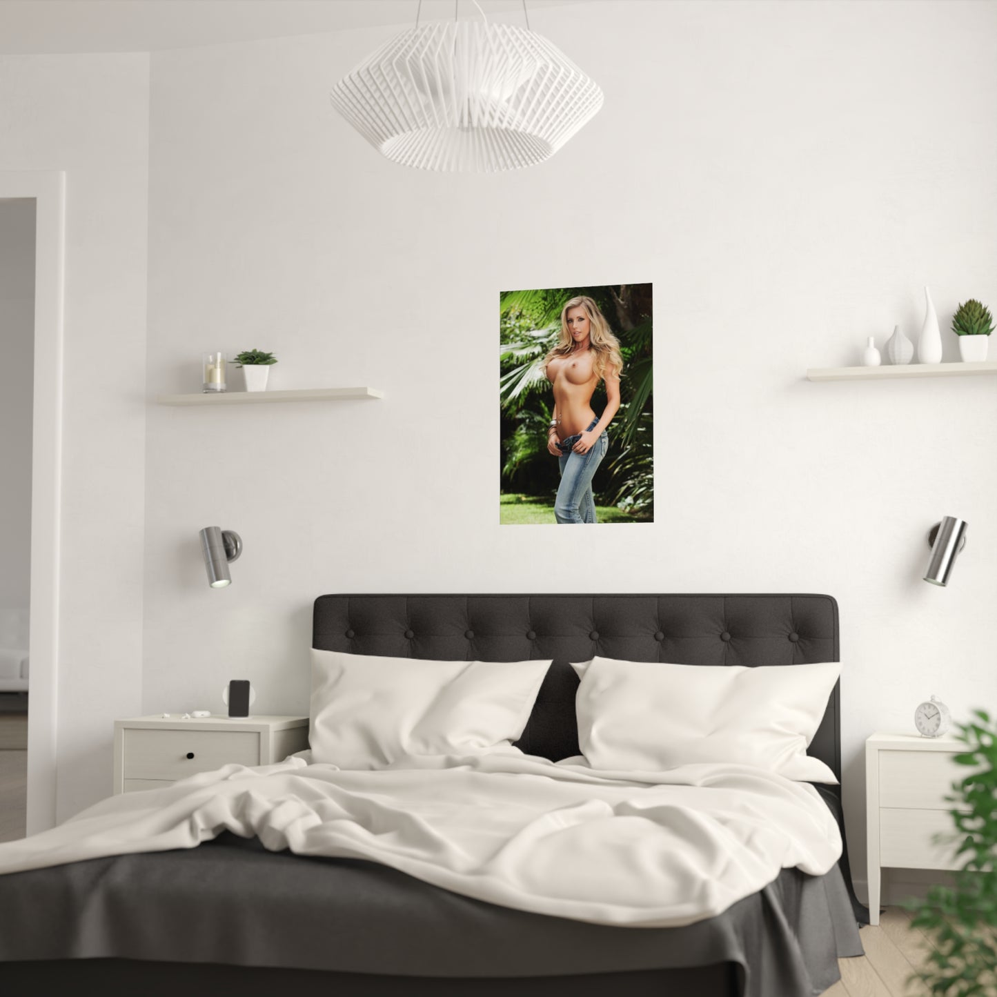 Satin Posters (210gsm) Adult Star Samantha Saint Nude
