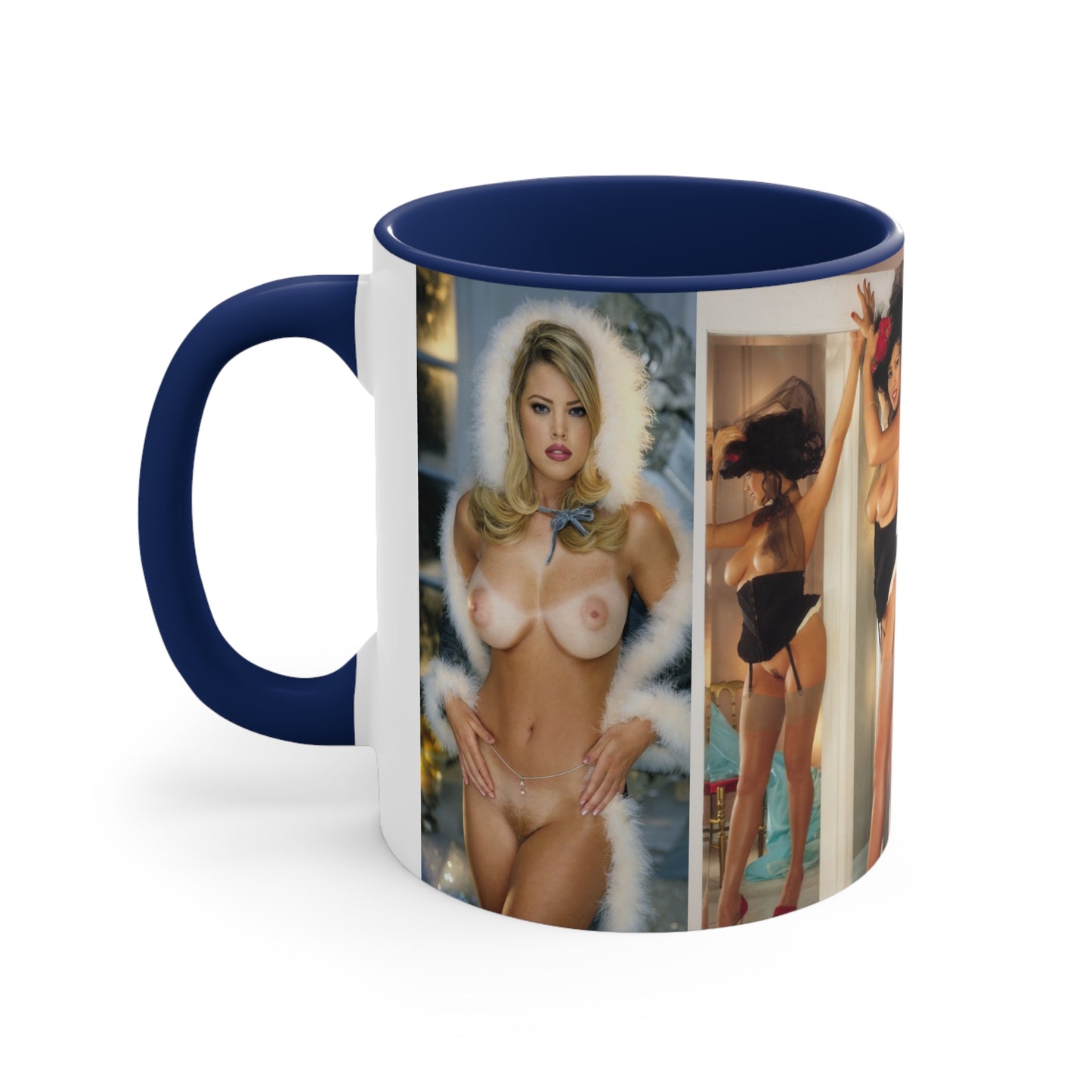 Accent Coffee Mug, 11oz Playboy Playmates 1997 January - April