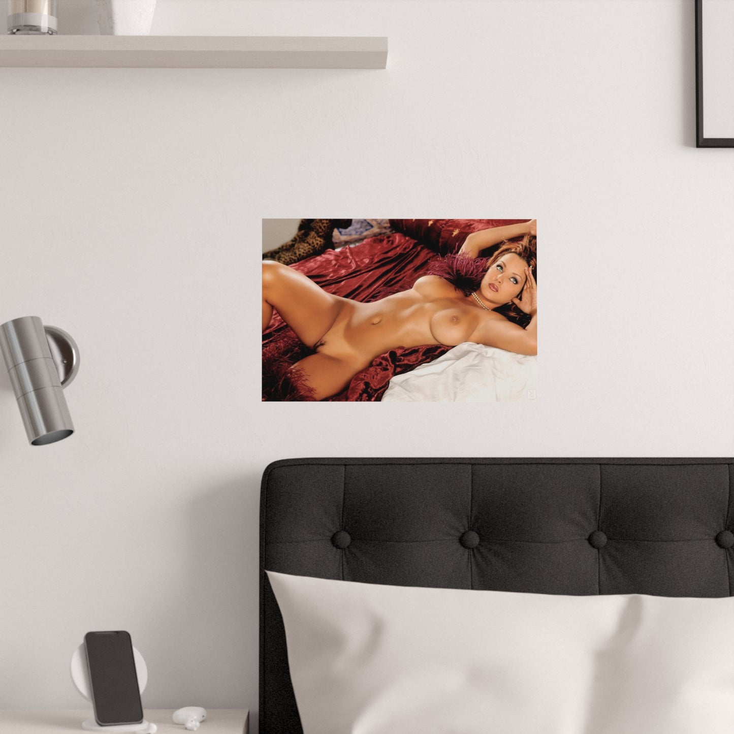 Satin Posters (210gsm) Playmate Shannen Stewart Nude #3