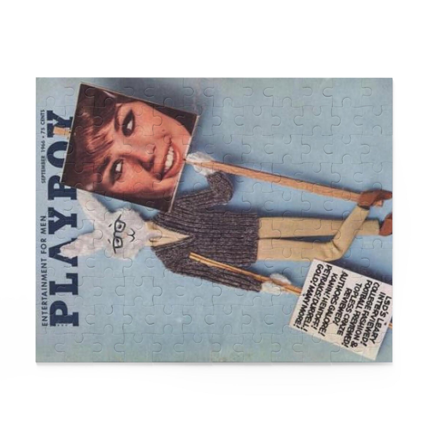 Puzzle (120, 252, 500-Piece) Playboy Cover September 1966
