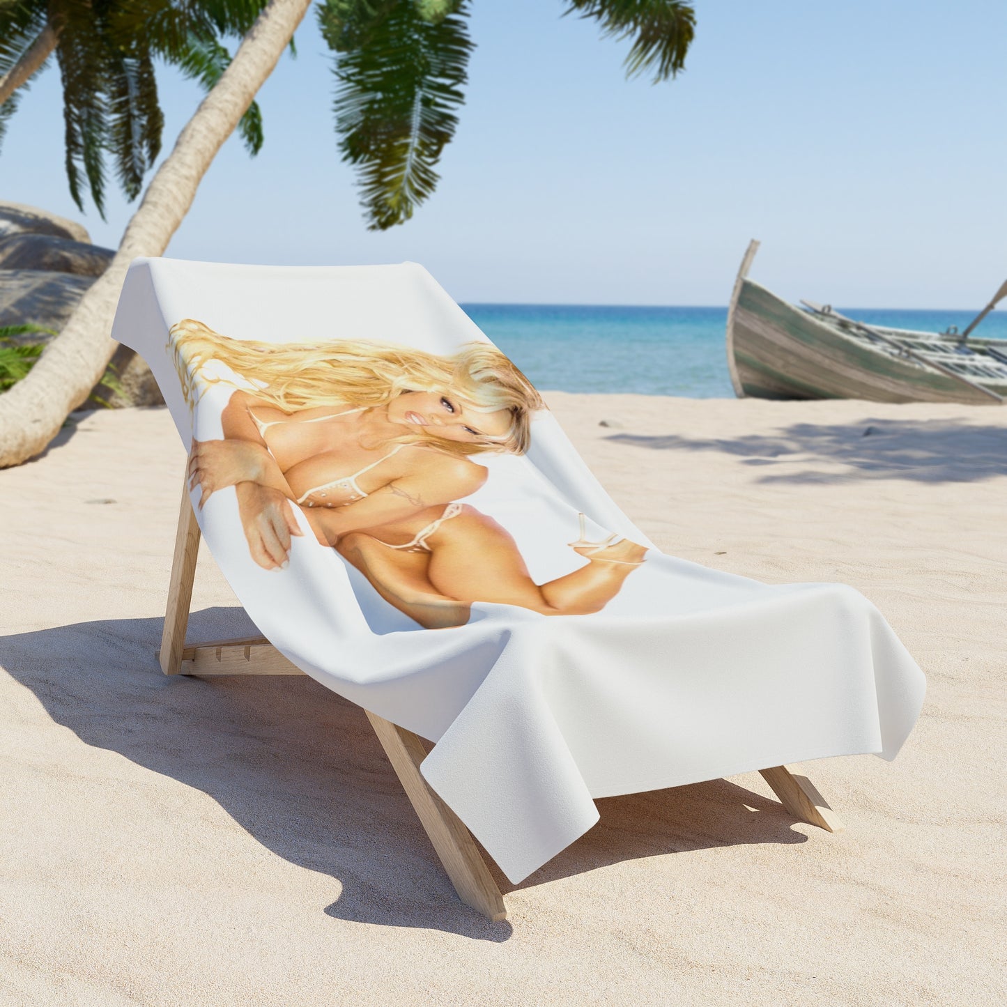 Beach Towel Pamela Anderson