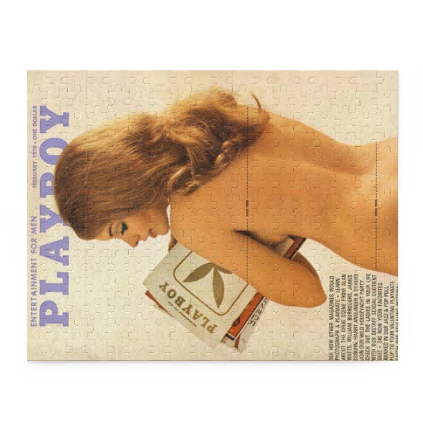 Puzzle (120, 252, 500-Piece) Playboy Cover February 1970
