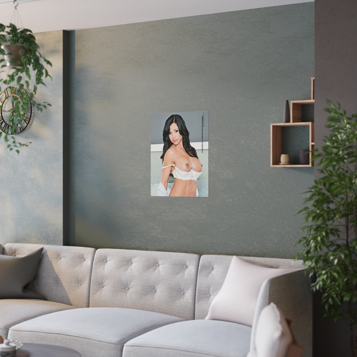 Satin Posters (210gsm) Penthouse Pet February 2011 Jewels Jade