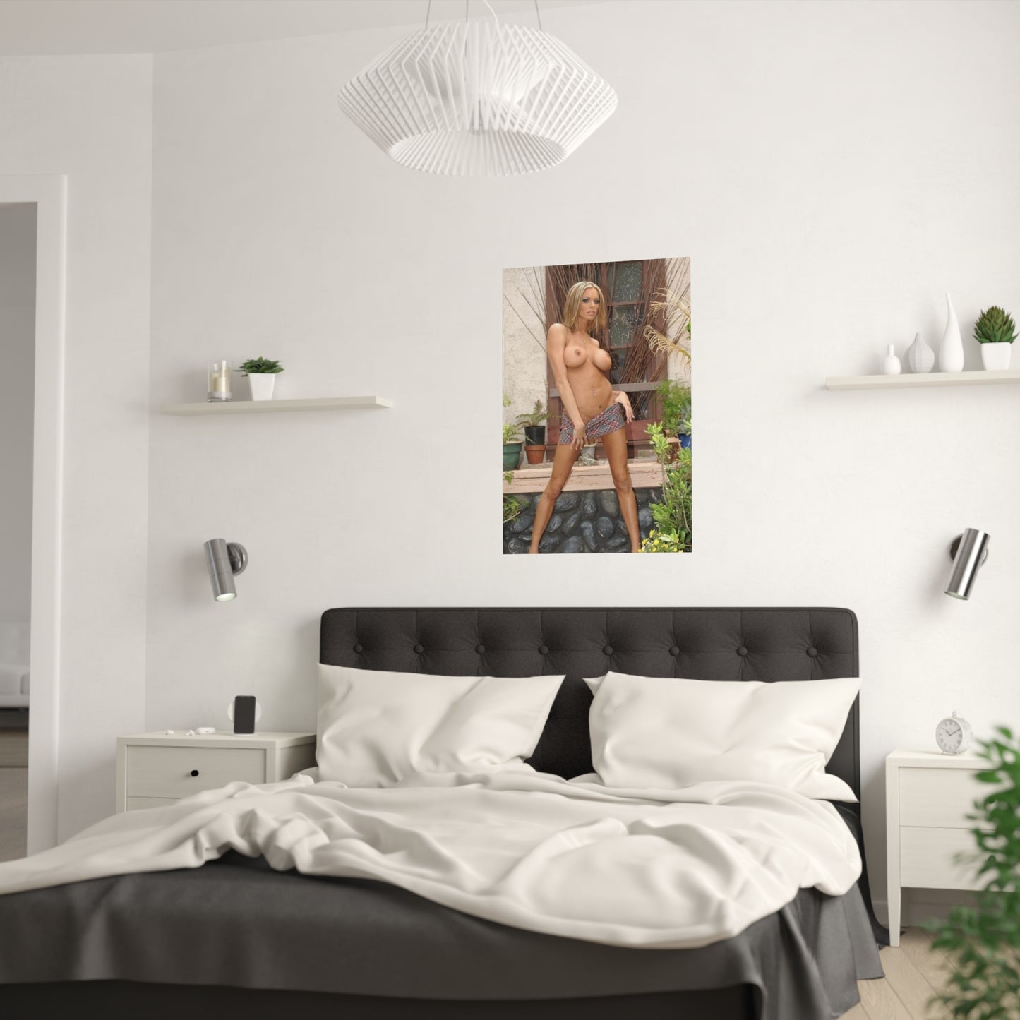 Satin Posters (210gsm) Pornstar Briana Banks Nude
